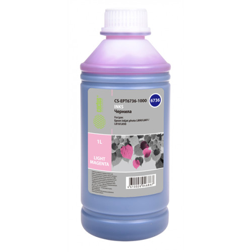 Cactus CS-EPT6736-1000 T6736 светло-пурпурный 1000мл для Epson L800/L810/L850/L1800