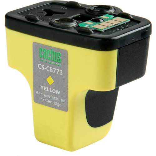 Cactus CS-C8773 №177 желтый (11.4мл) для HP PS 3213/3313/8253/C5183/C6183/C6283/C7183/C7283/C8183/D7163/D7263/D7363/D7463