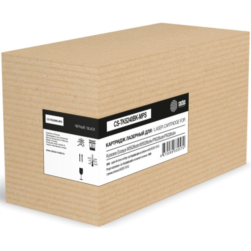 Cactus CS-TK5240BK-MPS TK-5240BK черный (8000стр.) для Kyocera Ecosys M5526cdn/M5526cdw/P5026cdn/P5026cdw