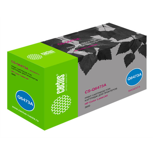 Cactus CS-Q6473A Q6473A пурпурный (4000стр.) для HP CLJ 3600