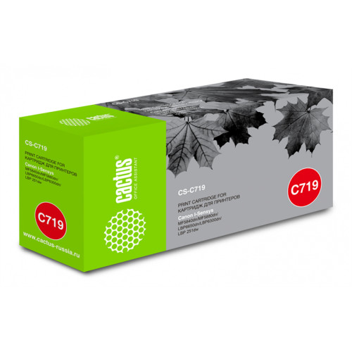 Cactus CS-C719 719 черный (2100стр.) для Canon i-SENSYS MF5840 MF5880 LBP6300 6650