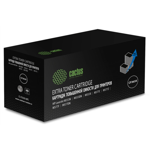 Cactus CS-CF363X-MPS CF363XX пурпурный (18000стр.) для HP CLJ M552dn/M553dn/M553N/M553x