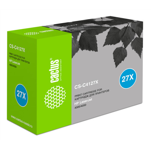 Cactus CS-C4127X C4127X черный (10000стр.) для HP LJ 4000/4050