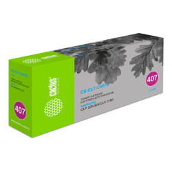 Cactus CS-CLT-C407S CLT-C407S голубой (1000стр.) для Samsung CLP320/320n/325/CLX3185/3185n/3185fn