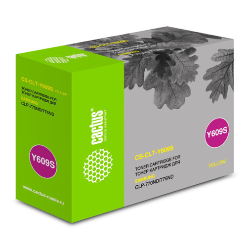 Cactus CS-CLT-Y609S CLT-Y609S желтый (7000стр.) для Samsung CLP 770/770ND/775/775ND