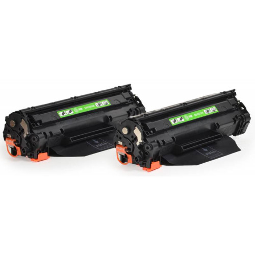 Cactus CS-CE278AD черный двойная упак. (2100стр.) для HP LJ P1566/P1606w