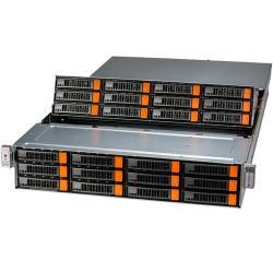 Supermicro SuperStorage 2U Server 521E-E1CR24L noCPU(1) 4th/5th(MCC carrier)/TDP 300W/no DIMM(16)/ 24x3.5/2.5 SAS/SATA/2x1600W/SFT-DCMS-Single