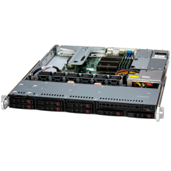 Supermicro SuperServer 1U 111R-M noCPU(1) E-2400 series/ noDIMM(4)/  8x2,5