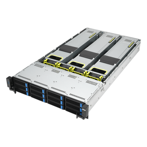 ASUS RS720-E11-RS12U, 2U, 2 x LGA4677, 32 DIMM DDR5, 12 x 3.5”/2.5