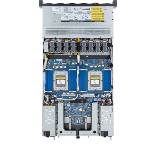 Gigabyte Server Platform R183-Z94 Rev.3x / 1U / 2xAMD (9004/9005) / 2xHS / 24xDIMM / 12xSFF NVME/SAS/SATA + 3xM.2 PCIe Gen3 / 2x1GbE / 2xOCP 3.0 / 2xFHHL / 2x1600W / Rails