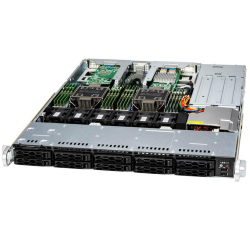 Supermicro SuperServer 1U 121C-TN10R noCPU(2)4th/5th Gen(MCC Carrier)/TDP 350W/no DIMM(16)/10 SAS/SATA(AOC-S3916L)/2x10Gb/2x860W/SFT-DCMS-SINGLE/2nd config