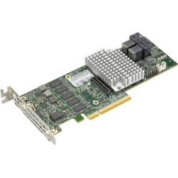 Supermicro AOC-S3108L-H8IR-16DD 8-port/12Gb/s/16 SATA/SAS drives/RAID (0/1/5/6/10/50/60)/2GB DDR3 on-card cache/SFF-8643 MiniSAS HD