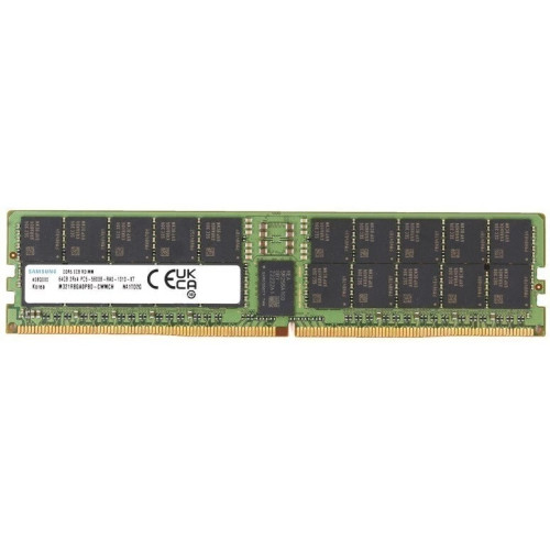Samsung DDR5  128GB RDIMM 5600 Mbps (2Rx4) ECC Reg 1.1V (M321RAJA0MB0-CWM) 1 year, OEM