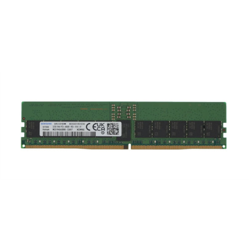 Samsung DDR5  32GB RDIMM 4800 Mbps (2Rx8) ECC  Reg  1.1V (M321R4GA3BB6-CQK), 1 year, OEM