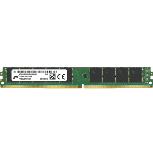 Micron DDR4 ECC VLP UDIMM 32GB 2Rx8 3200 MHz ECC VLP (very low profile) MTA18ADF4G72AZ-3G2, 1 year