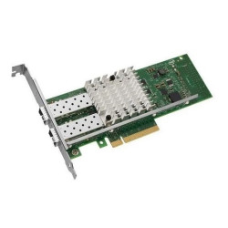 Intel Ethernet Server Adapter X520-DA2 10Gb Dual Port, SFP+, transivers no included, LP and FH brackets included, bulk, (analog E10G42BTDABLK) 1 year