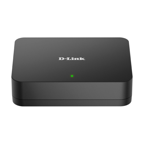 D-Link Неуправляемый коммутатор, 5x1000Base-T, корпус пластик