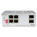 ORIGO Промышленный неуправляемый PoE-коммутатор, 4x1000Base-T PoE, 2x1000Base-X SFP, PoE-бюджет 120 Вт, защита от статического электричества до 4  кВ, -40..75°C
