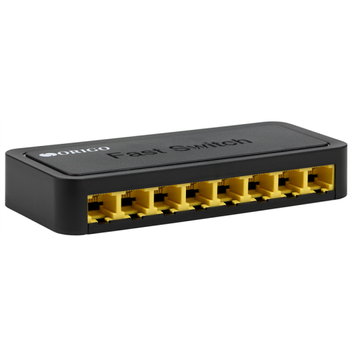 ORIGO Неуправляемый коммутатор, 8x100Base-TX, корпус пластик