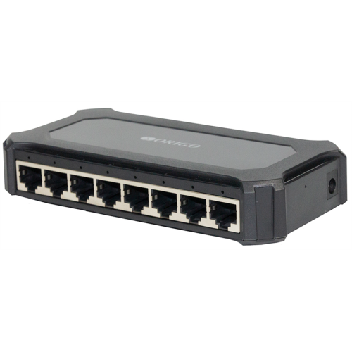 ORIGO Неуправляемый коммутатор, 8x1000Base-T, корпус пластик