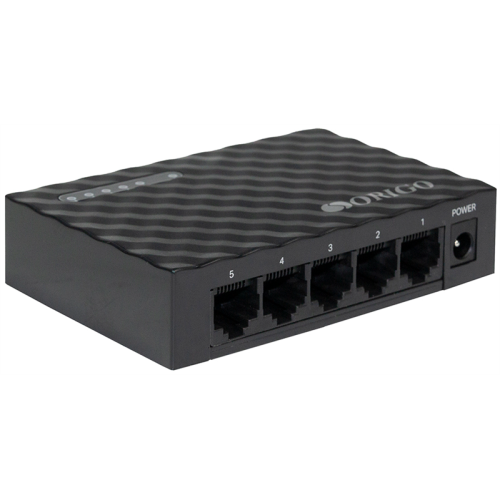 ORIGO Неуправляемый коммутатор, 5x1000Base-T, корпус пластик