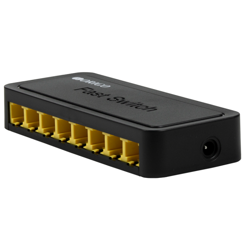 ORIGO Неуправляемый коммутатор, 8x100Base-TX, корпус пластик