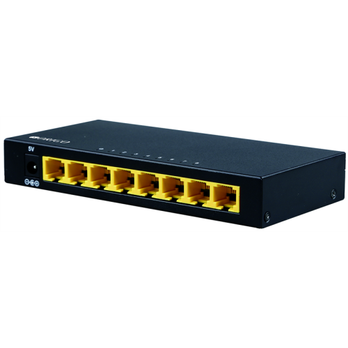 ORIGO Неуправляемый коммутатор, 8x1000Base-T, корпус металл