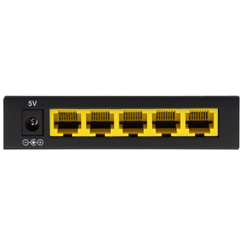 ORIGO Неуправляемый коммутатор, 5x100Base-TX, корпус металл