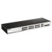 D-Link Управляемый L2 коммутатор, 24x1000Base-T, 4xCombo 1000Base-T/SFP, защита от статического электричества до 6 кВ, CLI