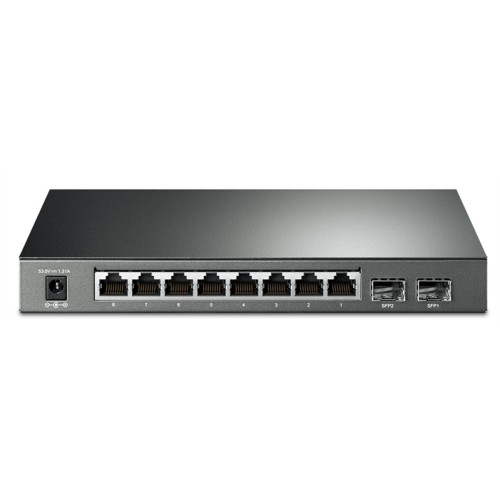 TP-Link SG2210P, Omada™ 8-Port Gigabit Smart PoE+ Switch with 2 SFP Slots, 58 W PoE