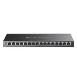 TP-Link SG2016P, Omada™  16-Port Gigabit Smart Switch with 8-Port PoE+ 120 W PoE