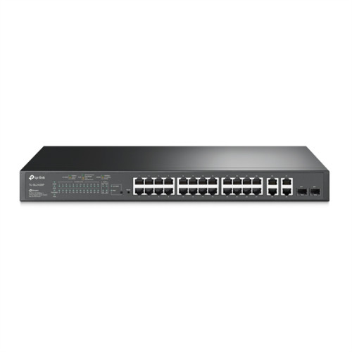 TP-Link SL2428P, Omada™ 24-Port 10/100 Mbps + 4-Port Gigabit Smart Switch with 24-Port PoE+
