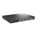 D-Link Настраиваемый L2 PoE-коммутатор, 24x1000Base-T PoE (8 портов 802.3bt 90 Вт), 4xCombo 1000Base-T PoE/SFP, PoE-бюджет 518 Вт, дальность PoE до 250 м