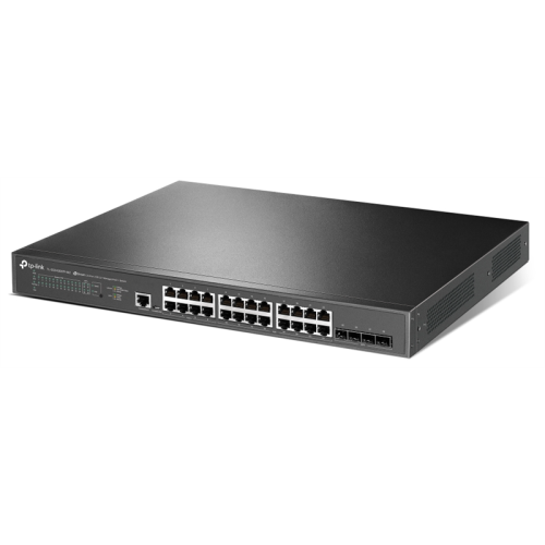 TP-Link SG3428XPP-M2, Omada™ 24-Port 2.5GBASE-T and 4-Port 10GE SFP+ L2+ Managed Switch with 16-Port PoE+ & 8-Port PoE++