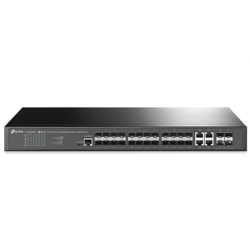 TP-Link SG3428XF, JetStream™ 24-Port SFP L2+ Managed Switch with 4 10GE SFP+ Slots