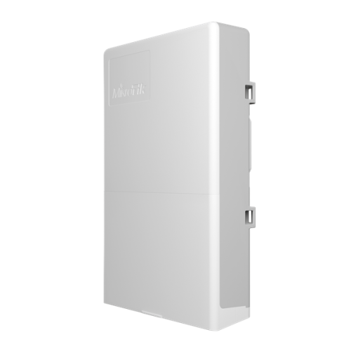 MikroTik netPower Lite 7R with 8 x Gigabit Ethernet ports (7 with Reverse POE-in, 1 with PoE-OUT), 2 x SFP+ cages, SwitchOS, outdoor enclosure, mounting kit (power supply NOT included)