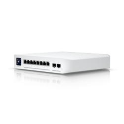 Ubiquiti Unifi Enterprise 8 Po, 8-port, Layer 3 switch with 2.5 GbE PoE+ output. 120W