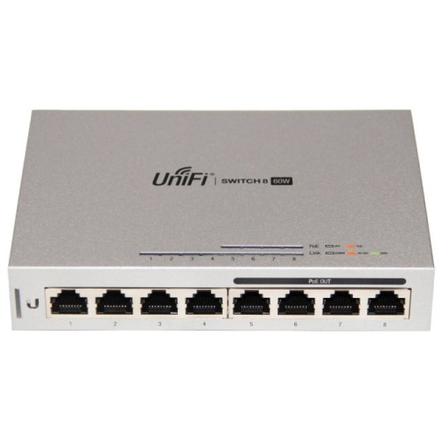 Ubiquiti UniFiSwitch,8-Port,60W,5-Pack,PowerSupplyIncluded