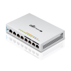 Ubiquiti 8-Port Fully Managed Gigabit Switch with 4 IEEE 802.3af Includes 60W Power Supply