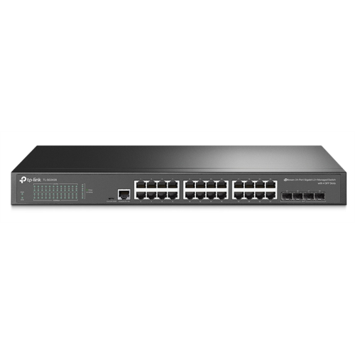 TP-Link SG3428, Omada™ 24-Port Gigabit L2+ Managed Switch with 4 SFP Slots