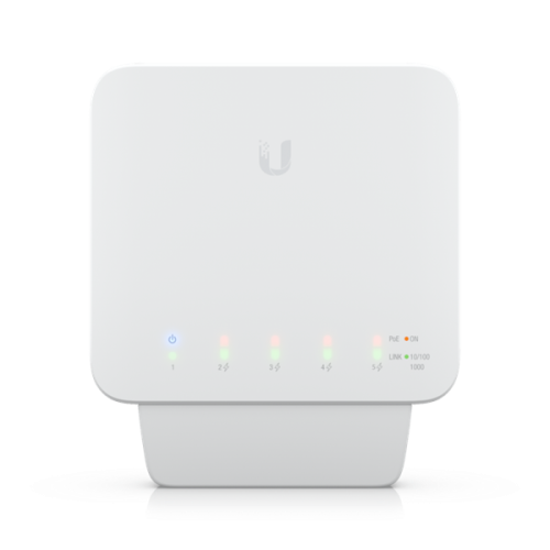 3-Pack UniFi Indoor/outdoor 5Port Poe Gigabit Switch with 802.3bt Input Power Support