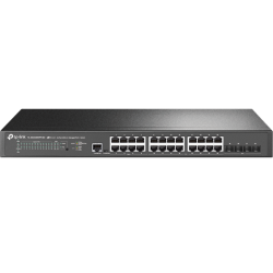 TP-Link SG3428XPP-M2, Omada™ 24-Port 2.5GBASE-T and 4-Port 10GE SFP+ L2+ Managed Switch with 16-Port PoE+ & 8-Port PoE++