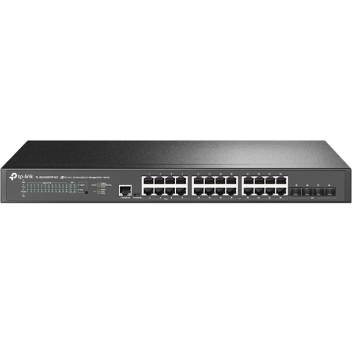 TP-Link SG3428XPP-M2, Omada™ 24-Port 2.5GBASE-T and 4-Port 10GE SFP+ L2+ Managed Switch with 16-Port PoE+ & 8-Port PoE++