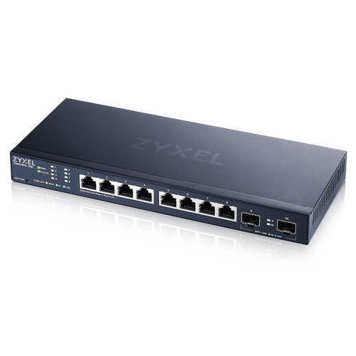 Мультигигабитный Smart L3 Lite коммутатор Zyxel NebulaFlex XMG1915-10E, 8xRJ-45: 1/2.5G, 2xSFP+, бесшумный (без вентилятора)