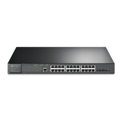 TP-Link SG3428XMP, Omada™ 24-Port Gigabit and 4-Port 10GE SFP+ L2+ Managed Switch with 24-Port PoE+