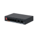 DAHUA 4-портовый неуправляемый коммутатор с РоЕ Порты: 4 RJ45 10/100/1000Мбит/с (PoE/PoE+/Hi-PoE), 2 RJ45 10/100/1000Мбит/с (uplink); мощность PoE: 1 до 60Вт, порты: 2~4 до 30Вт, суммарно до 60Вт; PoE