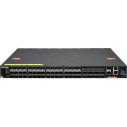 Коммутатор KORNFELD D1156 1U/48х10/25GbE SFP28 + 8x25/40/100GbE QSFP28/YADRO Kornfeld OS/Выдув со стороны портов/2x800Вт с поддержкой резервирования и горячей замены/3Y War-ty 9x5/МПТ