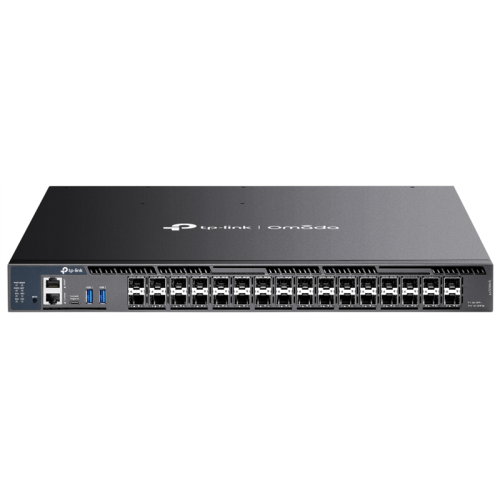 TP-Link SX6632YF, Omada 26-Port 10G Stackable L3 Managed Aggregation Switch with 6 25G Slots