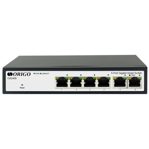 ORIGO Настраиваемый L2 коммутатор 6x1000Base-T