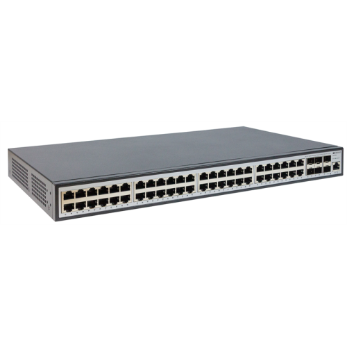 ORIGO Управляемый L3 коммутатор, 48x1000Base-T, 6x10GBase-X SFP+, консольный порт RJ-45, комплект для установки в 19